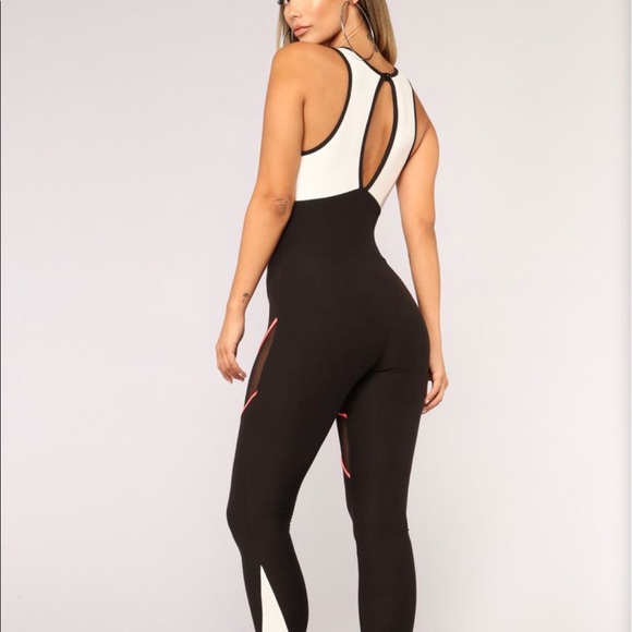 Fashion Nova Color block jumpsuit - Picture 2 of 5